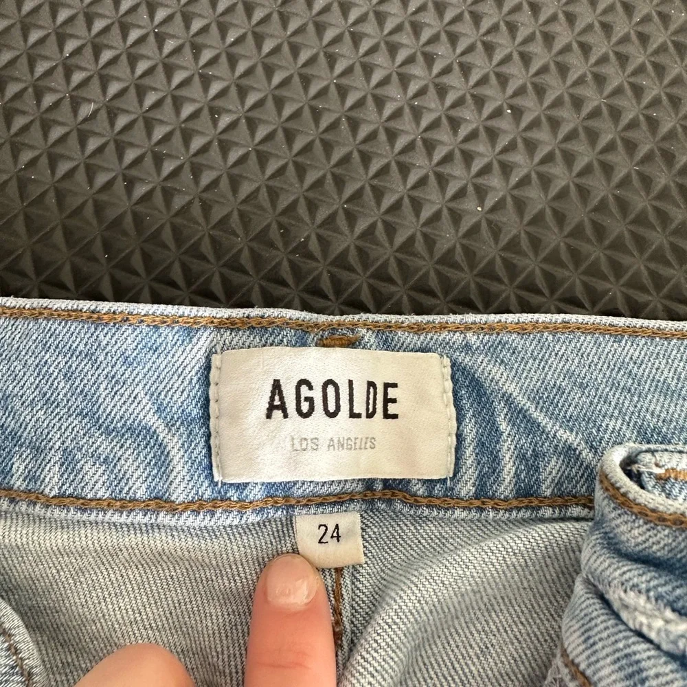 Agolde Riley Crop - Picture 2 of 3